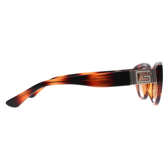 Guess Cat Eye Womens Blonde Havana Brown Gradient  GU7849