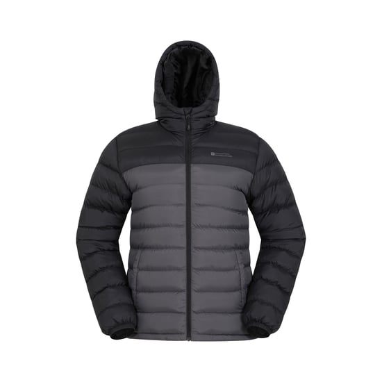 Mountain Warehouse Heren Seasons II Camo Gewatteerde Jas (Grijs) - Image 1
