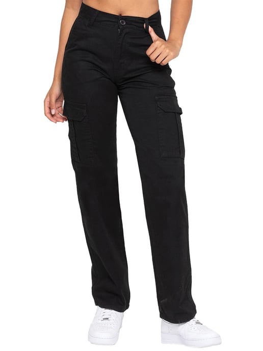 Enzo | Womens Cargo Jeans