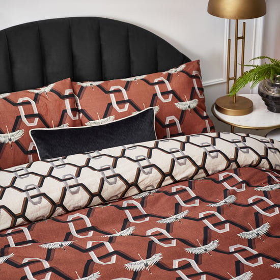 furn. Avalon Geometric Duvet Cover Set
