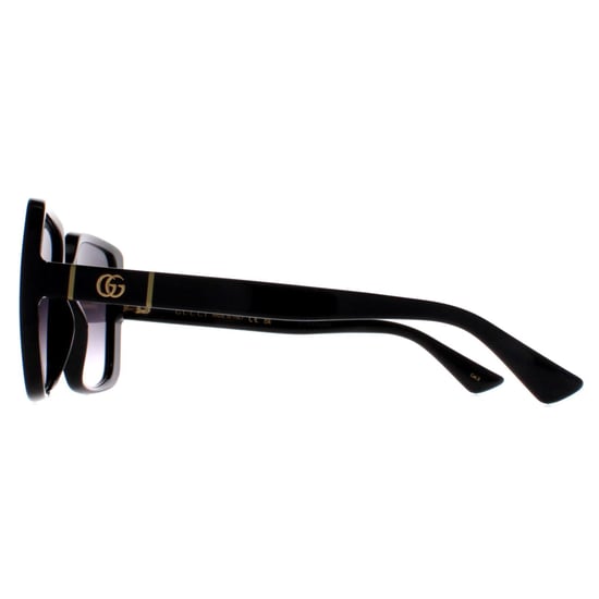 Gucci Square Womens Black Grey Gradient GG0632S