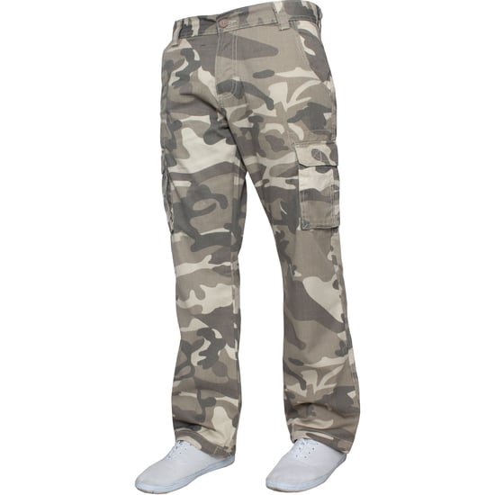 Kruze Mens Cargo Combat Trousers