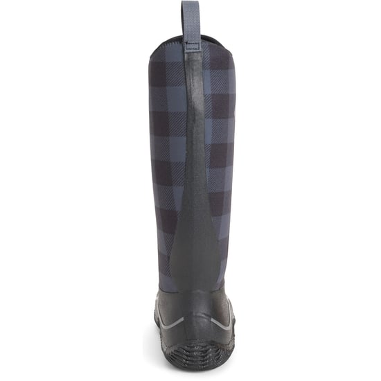 Muck Boots Hale Rubberen Zwart/Grijze Geruite Regenlaarzen - Image 2