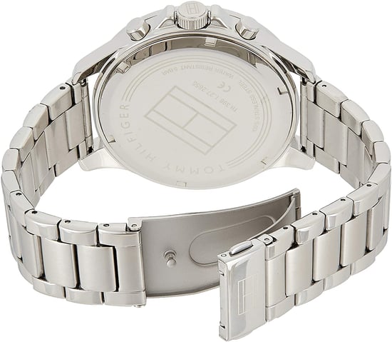 Tommy Hilfiger Bank herenhorloge Zilverkleurig 1791718 - Image 4