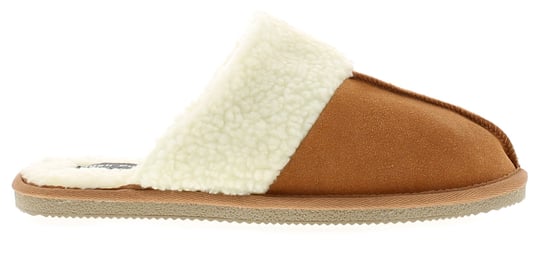 Hush Puppies arianna leather womens ladies mule slippers tan