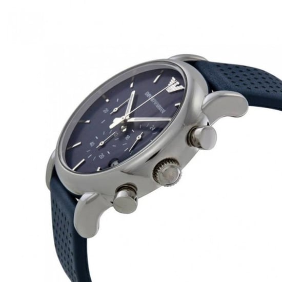 Emporio Armani AR1736 Blauw Chronograaf Herenhorloge - Image 3