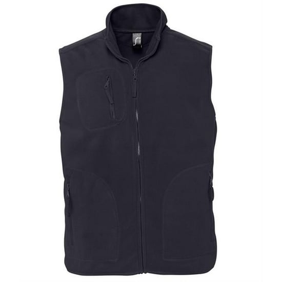 SOLS Volwassen uniseks fleece vest van Noorwegen (Houtskool Grijs Effen) - Image 1