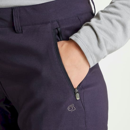 Craghoppers Womens/Ladies Expert Kiwi Pro Stretch Trousers (Dark Navy)