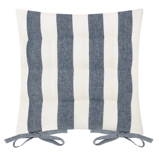 Yard Hayle Gestreepte Katoenen 2-Pack Stoelkussens - Image 2
