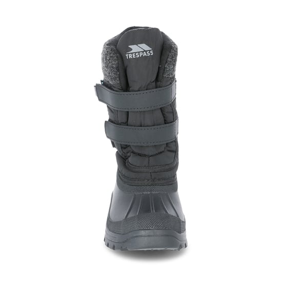 Trespass Childrens Boys Strachan II Waterproof Touch Fastening Snow Boots
