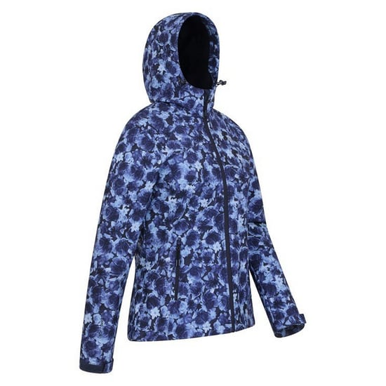 Mountain Warehouse Dames/Dames Exodus Gebloemd Soft Shell Jasje (Marine / Lichtblauw) - Image 4