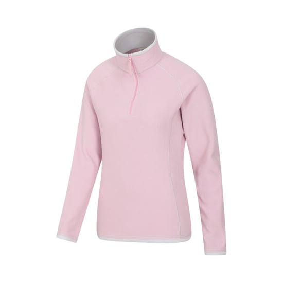 Mountain Warehouse Dames/Dames Montana Half Zip Fleece Top (Roze) - Image 5