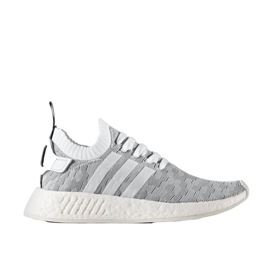 Adidas NMD_R2 Primeknit Womens Grey Running Trainers