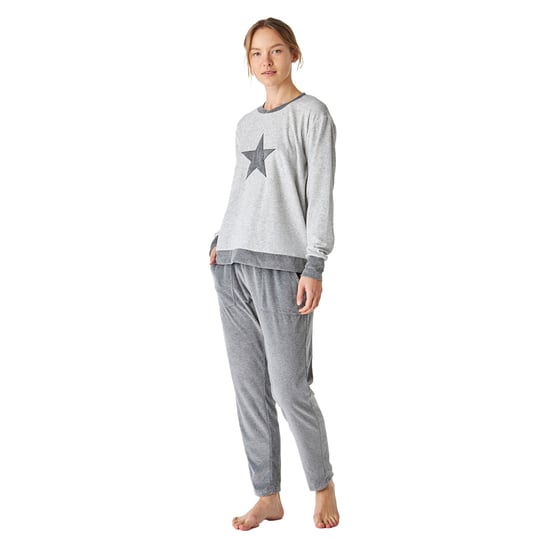 Winter pajamas long sleeve velvet JJBEP1700 women