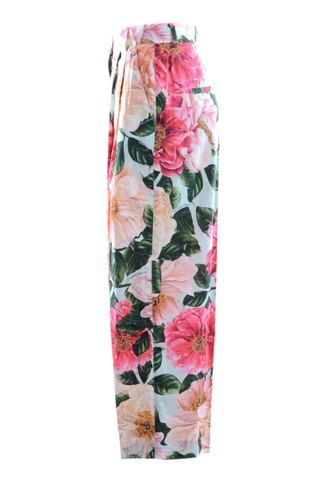 Dolce & Gabbana Women Flowers Trouser - Image 3