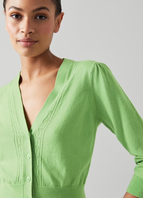 LK Bennett Leonora Cardigans, Apple