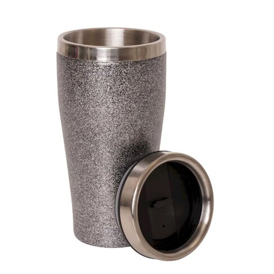 Dare 2B Glitter Metal Insulated Travel Mug (Black)