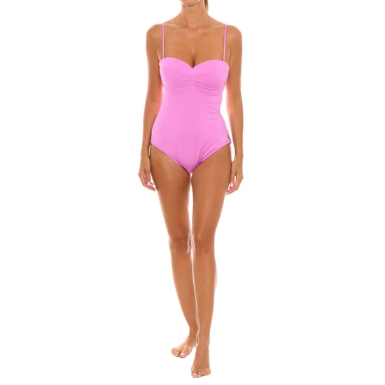 Women's strapless neckline swimsuit 46219