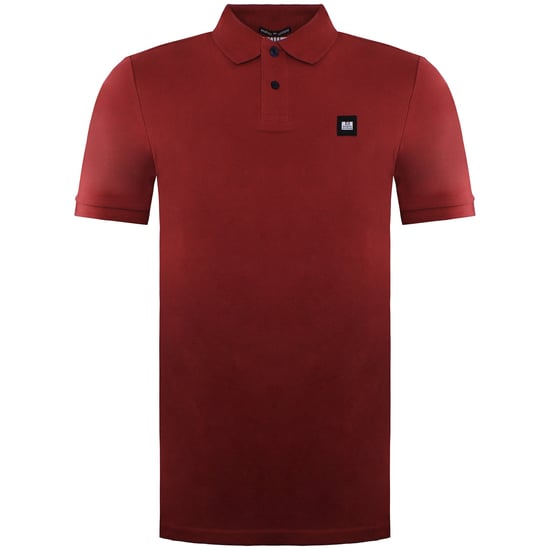 Weekend Offender Barnum Heren Donkerrood Poloshirt - Image 1