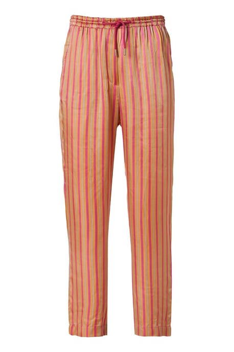 Caroline Tensen Florida Print Broek Roze / Oranje