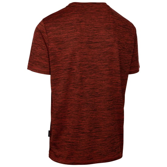 Trespass Mens Kearsley Active Top (Burnt Orange Marl)