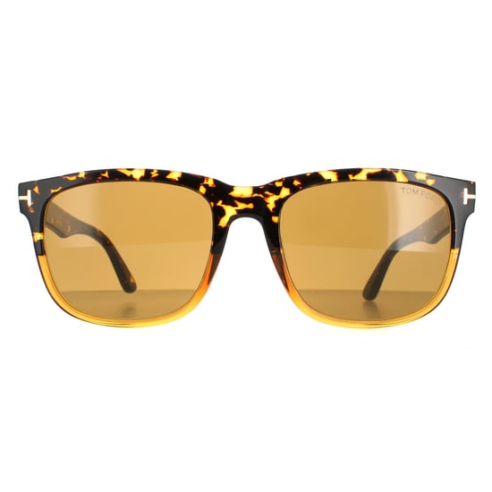 Tom Ford Rectangle Mens Havana Brown Stephenson FT0775