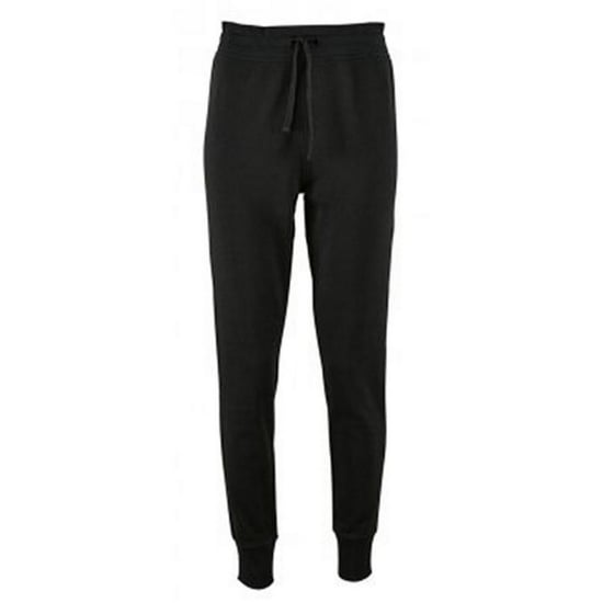 SOLS Dames/dames Jake Slim Fit Jogging Bottoms (Zwart) - Image 1