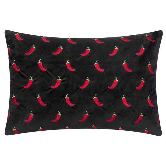 furn. Chillies Embroidered Cushion Cover