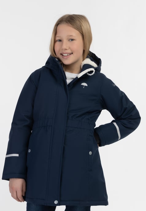 Schmuddelwedda winterjas Meisje marine - Image 3