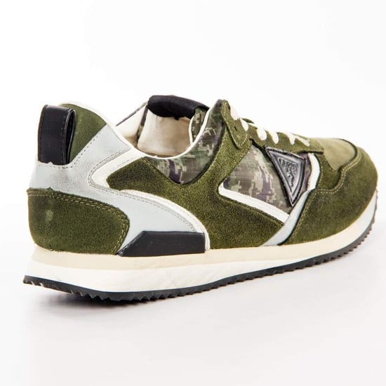 Guess Heren Schwarz Logo Dreieck-sneaker - Image 6