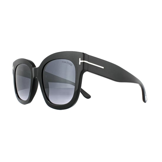 Tom Ford Zonnebril 0613 Beatrix 01C Glanzend Zwart Smoke Grijs Mirror - Image 2