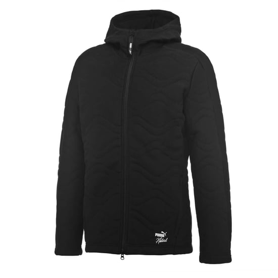 Puma x Naturel Hoodie Zip Up Mens Casual Track Top Black 574098 01