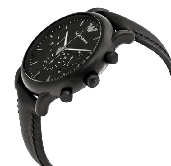 Emporio Armani Luigi Heren Horloge Zwart AR1970 - Image 3