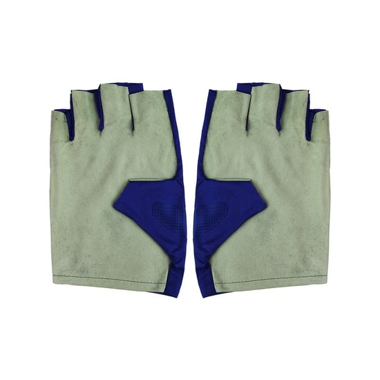Nike Logo Blue White Mens Rugby Gloves PGR002 401