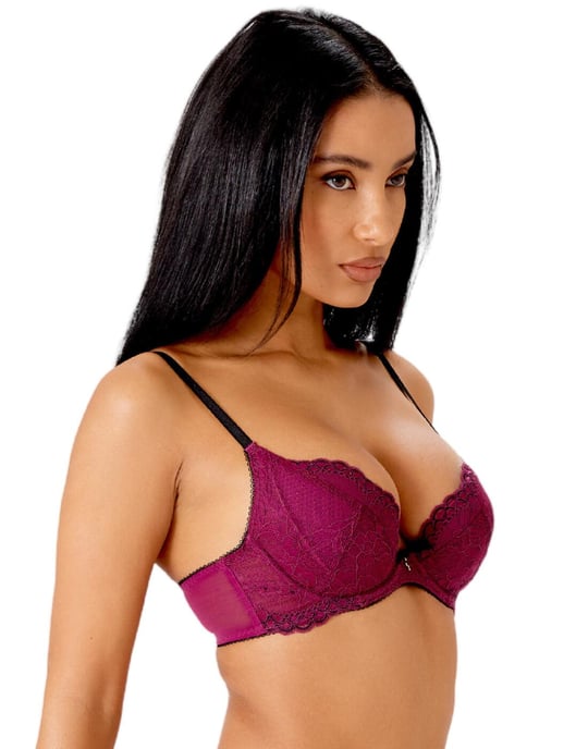 Gossard Superboost Lace Padded Plunge Bra - Image 3