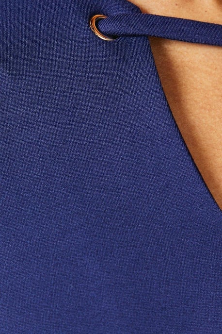 Contrast Detail Ponte Shift Dress - Image 5