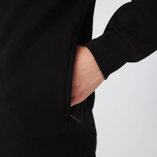 Lacoste regular fit brushed fleece men's sweatshirt with zipper