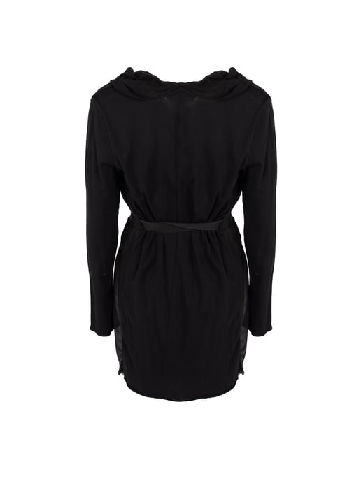 La Haine Inside Us Cardigan Asymmetric Woman's Black