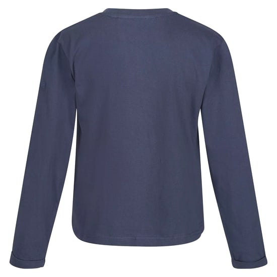Regatta Kinderen/Kinderen Wenbie III Landschap T-shirt met lange mouwen (Donkere Denim) - Image 2