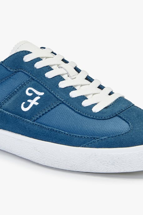 Farah Blue 'Stanton' Casual Lace Up Trainers