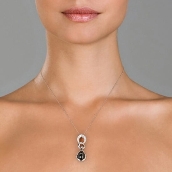 Orphelia Women's 925 Sterling Silver Chain with Pendant - Silver ZH-4538