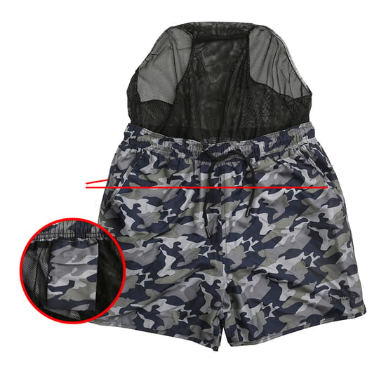 Pierre Cardin Zwembroeken Camo Swim Short Grijs - Image 2