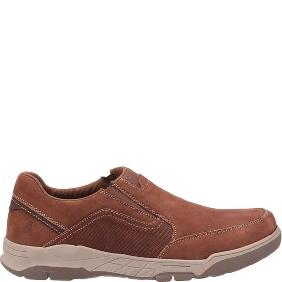 Hush Puppies Leren herenschoenen Fletcher (Tan) - Image 3