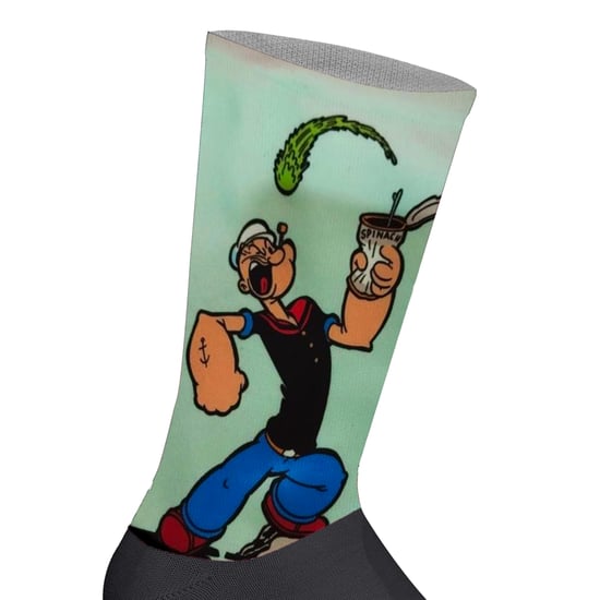 Unisex Elastic Printed Long Socks