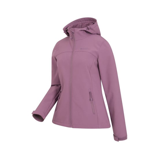 Mountain Warehouse Womens/Ladies Exodus Breathable Soft Shell Jacket (Dusky Purple)