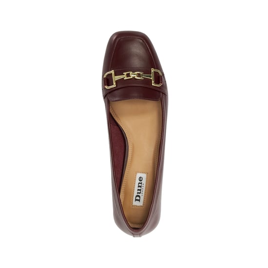 Dune Ladies Graice - Branded Snaffle Trim Square Toe Loafer