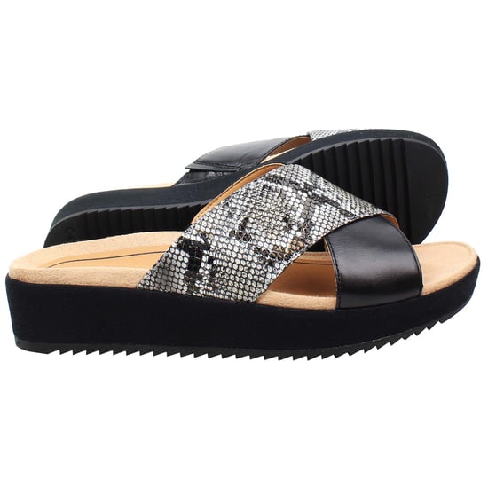 Vionic Hayden Snake Dames Zwarte Sandalen - Image 3