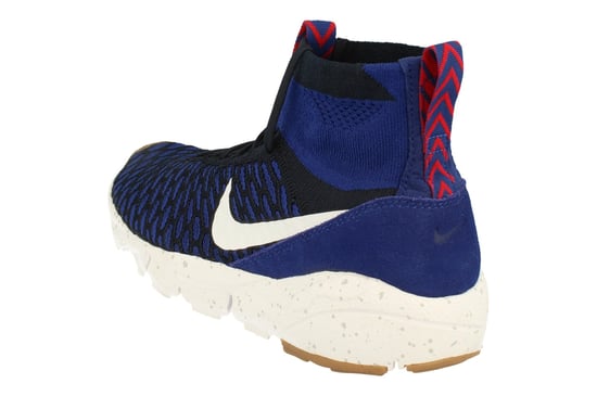 Nike Air Footscape Magista Flyknit Heren Blauwe Sneakers - Image 2