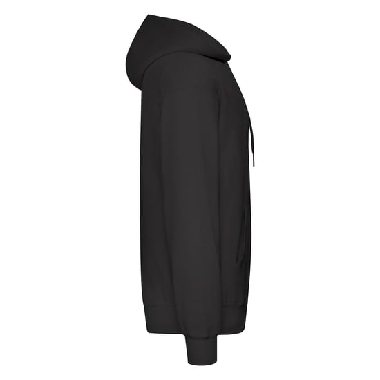 Fruit of the Loom Volwassenen Unisex klassiek sweatshirt met capuchon (Zwart) - Image 3
