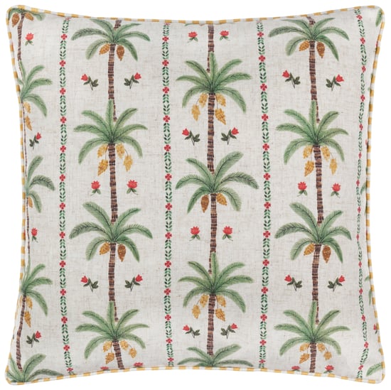 Wylder Tropics Okara Palm Geprinte Polyester Gevuld Kussen - Image 1